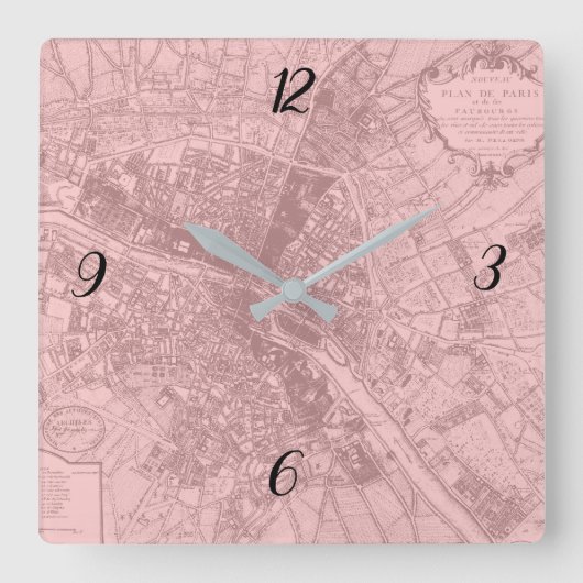 Rose Pariser Uhr (Vorderseite)