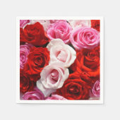 Rose Party Napkins Serviette (Vorderseite)