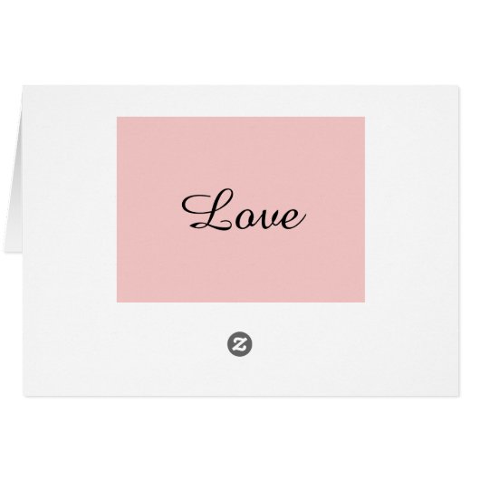 Rose Pastel Hochzeitstichtafeln (Rückseite Horizontal)