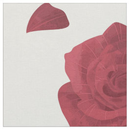 Rose Pattern Fabric Stoff