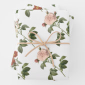 Rose Pattern Geschenkpapier Set (Beispiel)