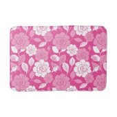 ROSE PATTERN (PINK) BADEMATTE (Vorderseite)