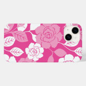 ROSE PATTERN (PINK) Case-Mate iPhone HÜLLE (Rückseite (Horizontal))