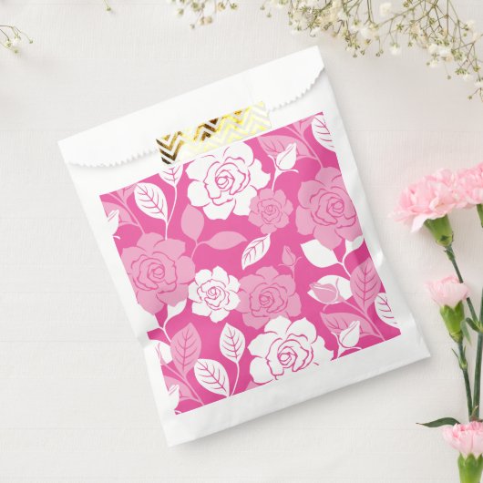 ROSE PATTERN (PINK) GESCHENKTÜTCHEN (Versiegelt)