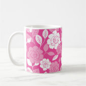 ROSE PATTERN (PINK) KAFFEETASSE (Links)