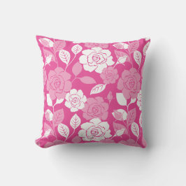ROSE PATTERN (PINK) KISSEN