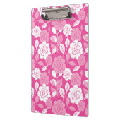 ROSE PATTERN (PINK) KLEMMBRETT (Links)