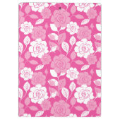 ROSE PATTERN (PINK) KLEMMBRETT (Rückseite)