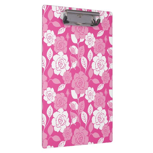 ROSE PATTERN (PINK) KLEMMBRETT (Rechts)