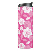 ROSE PATTERN (PINK) THERMOSBECHER (Nach links gedreht)