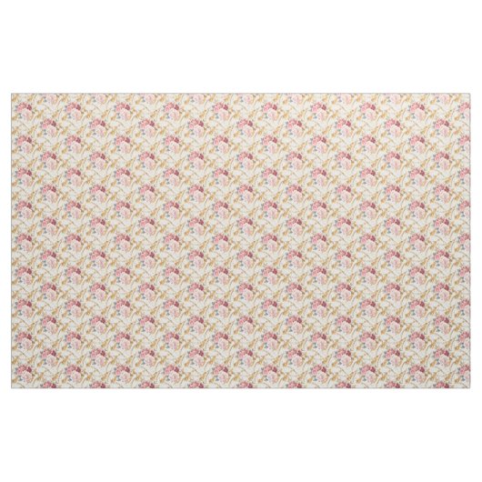 ROSE PATTERN STOFF (Yard (91,4 cm))