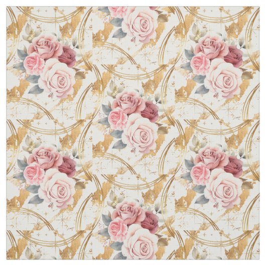 ROSE PATTERN STOFF (Muster)