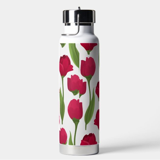 Rose Pattern Wasserflasche Trinkflasche (rechts)