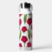 Rose Pattern Wasserflasche Trinkflasche (Vorderseite)