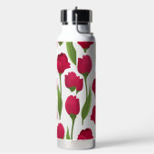 Rose Pattern Wasserflasche Trinkflasche (Links)