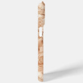 Rose Peach Gold Glam Case-Mate iPhone Hülle (Rückseite / Rechts)