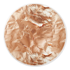 Rose Peach Gold Glam Keramikknauf