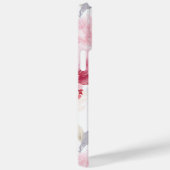 Rose Peonys Custom Monogram Case-Mate iPhone Hülle (Rückseite / Rechts)