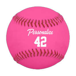 Rose Personalisiert Baseball