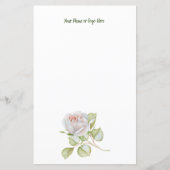 Rose Personalisiert Stationery (Vorderseite)