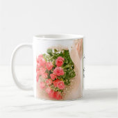 Rose Personalisierter Kaffee Tasse Vorlage (Links)