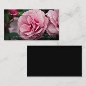 Rose • Persönliche Visitenkarte (Vorne/Hinten)