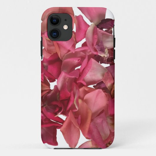 Rose Petal Pink Romantik Case-Mate iPhone Hülle (Rückseite)