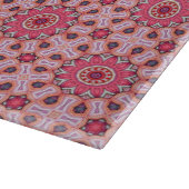 Rose Petal Tile Pattern Schneidebrett (Ecke)