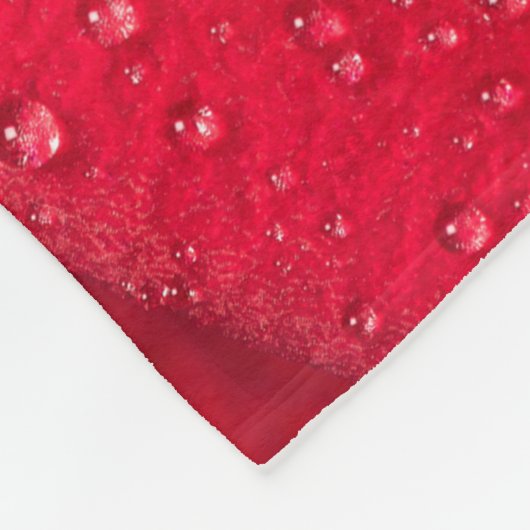 Rose Petals 1 Fleecedecke (Ecke)