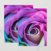 Rose Petals 6 Mitteilungskarte (Vorne/Hinten)