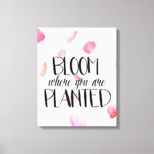 Rose Petals Bloom Leinwanddruck