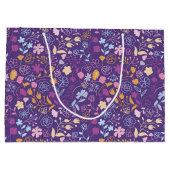 Rose & Petals Geschenktasche Große Geschenktüte (Rückseite)