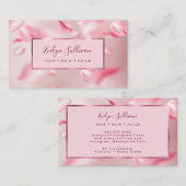 Rose Petals Imitate Visitenkarte aufzeichnen (Vorne/Hinten)