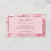 Rose Petals Imitate Visitenkarte aufzeichnen (Rückseite)