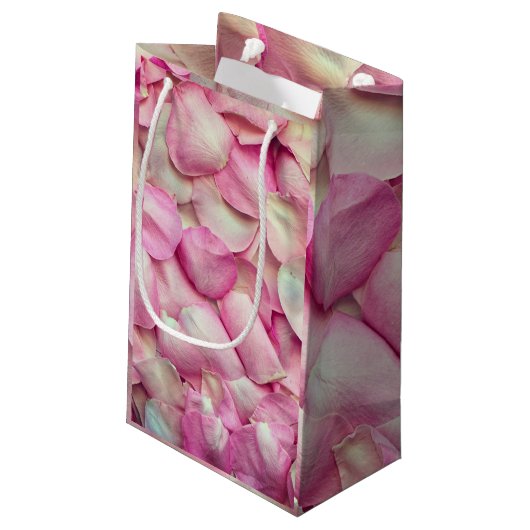 Rose Petals Kleine Geschenktüte (Rückseite Schrägansicht)