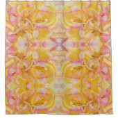 Rose Petals überall eingescannt Duschvorhang (Vorderseite)