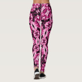 Rose Petals Zen Liebe Leggings (Rückseite)
