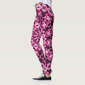 Rose Petals Zen Liebe Leggings (Links)