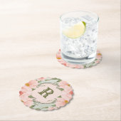 Rose pfirsichgrün untersetzer (Vor Ort)