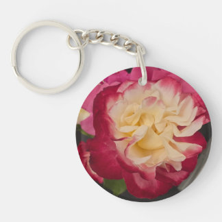 Rose Photo on Acrylic Key chain 2-sided Schlüsselanhänger