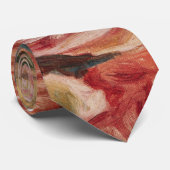 Rose - Pierre-Auguste Renoir Krawatte (Gerollt)