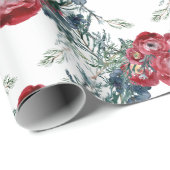 Rose Pine & Spruce Grüne Weinroute Mendrisiotto Geschenkpapier (Rolleneckpunkt)