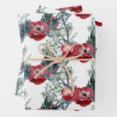 Rose Pine & Spruce Grüne Weinroute Mendrisiotto Geschenkpapier Set (Beispiel)