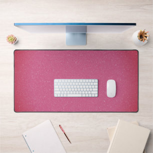 Rose Pink Desk Mat - Gaming & Office Schreibtischunterlage