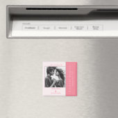 Rose Pink Forever Beginnt Moderne Hochzeit des Fot Magnet (In Situ (Geschirrspüler))