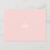 Rose Pink Glitz Pageant Autografikkarte Postkarte (Rückseite)