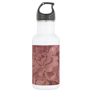 Rose Pink Lace Trinkflasche