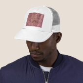 Rose Pink Lace Truckerkappe (Beispiel)