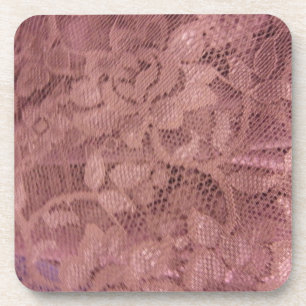 Rose Pink Lace Untersetzer