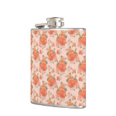 rose pink orange floral pattern wedding spring flachmann (Links)